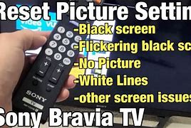 Image result for Sony Bravia TV Reset