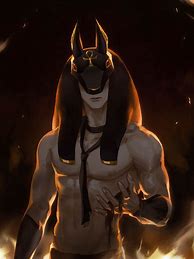 Image result for Anubis Egyptian God Anime
