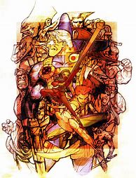 Image result for Marvel Vs. Capcom 2 Concept Art