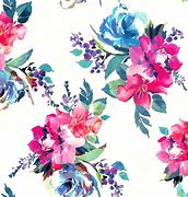 Image result for Blue and Pink Floral Wallpaper