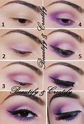 Image result for Easy Purple Makeup