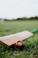 Image result for Old Cricket Bat and Ball of First Match in the World