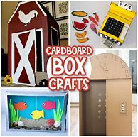 Image result for Cardboard Craft Ideas