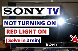 Image result for Sony TV Blinking Red-Light