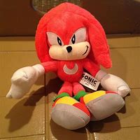 Image result for Sonic Movie Knuckles Plush