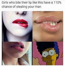 Image result for Elf Lips Meme