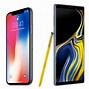 Image result for Galaxy Note 8 vs iPhone X