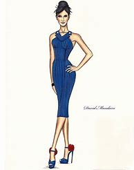 Image result for Dress Back Sketch