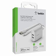Image result for White Cord Belkin Apple Watch Charger