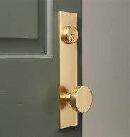 Image result for Brass Exterior Door Hardware