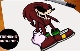 Image result for Knuckles exe Drawing