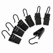 Image result for Black Curtain Clips