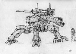 Image result for 4 Legged Alien Mech