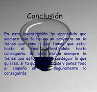Image result for conclusi�n