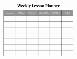 Image result for Lesson Plan Calendar