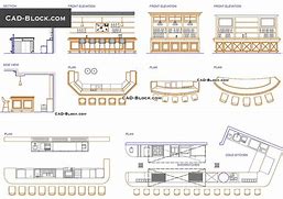 Image result for Mobile Counter Top Bar Plan