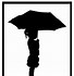 Image result for Couple with Umbrella Silhouette