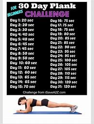Image result for Beginnners 30-Day Plank Challenge