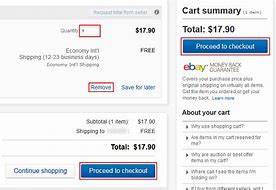 Image result for eBay Shopping Cart