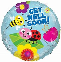 Image result for Get Well Mylar Balloons