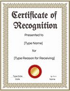 Image result for Content of a Good Standing Certificate Template
