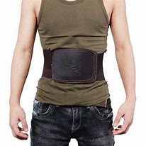 Image result for Leather Made Back Brace Belts