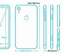 Image result for iPhone XR Measurements