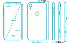 Image result for iPhone Dimensional Blueprint