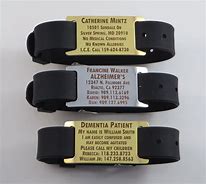 Image result for ID Bracelets Dementia