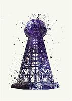 Image result for Tesla Tower Digital Art