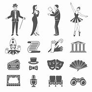 Image result for Theater Vector Icon