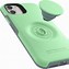 Image result for Mint Green iPhone in Clear Case