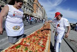 Image result for World Record for the Biggest Pizza