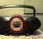 Image result for Red Sony Boombox