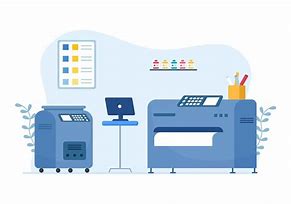 Image result for Printing Shop Cartoon