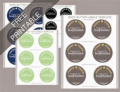 Image result for Body Butter Labels Free Printable