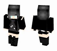 Image result for Minecraft Black Shadow Girl Skin