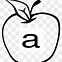 Image result for Apple Fruit Photo Black N White Logo