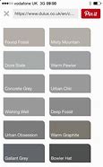 Image result for Grey Color Chart with Names