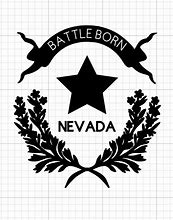 Image result for Nevada Battle Born SVG