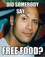 Image result for Free Food Work Meme