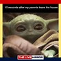 Image result for Baby Yoda Karen Meme