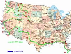 Image result for United States Driving Map
