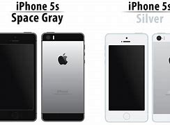 Image result for Apple iPhone 5S Silver vs Grey