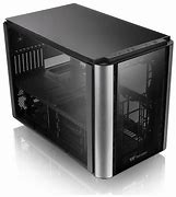 Image result for Tempered Glass Cube PC Case