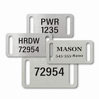 Image result for Stainless Steel Him Tags