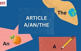 Image result for Articles a an the Rules with Examples