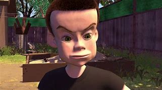 Image result for Sid Toy Story Smile