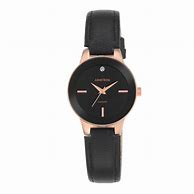 Image result for Armitron Watch Black Leather
