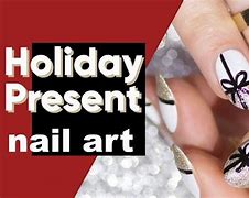 Image result for Present Nail Art
